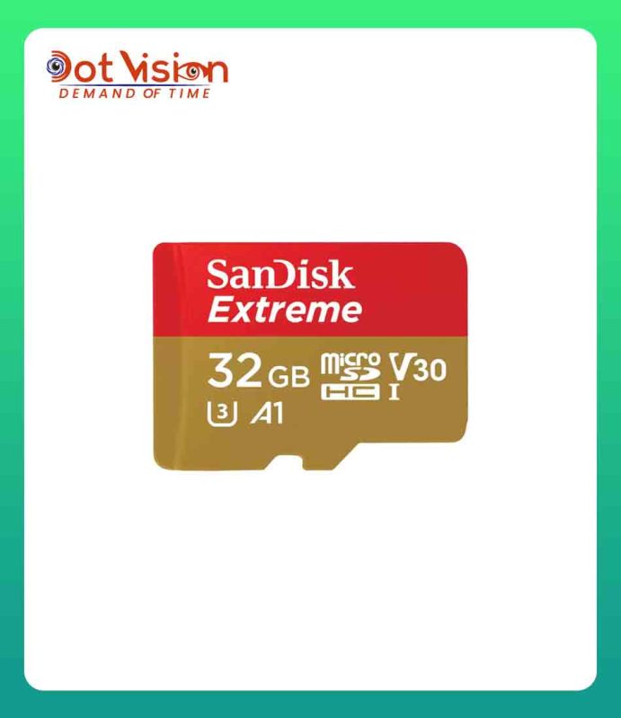 SanDisk Extreme microSD™ Card for Mobile Gaming (Up to 160 MBPs) - 32GB In Bangladesh