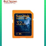 SanDisk Outdoors HD SDHC UHS-I Card - 32GB (Orange) In Bangladesh
