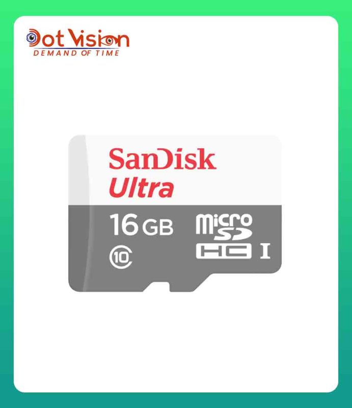 SanDisk Ultra microSDHC™/microSDXC™ UHS-I card - 16GB