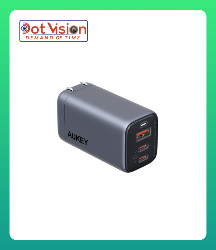 AUKEY 67W UFCS 3-Port Wall Charger PA-B6U In Bangladesh