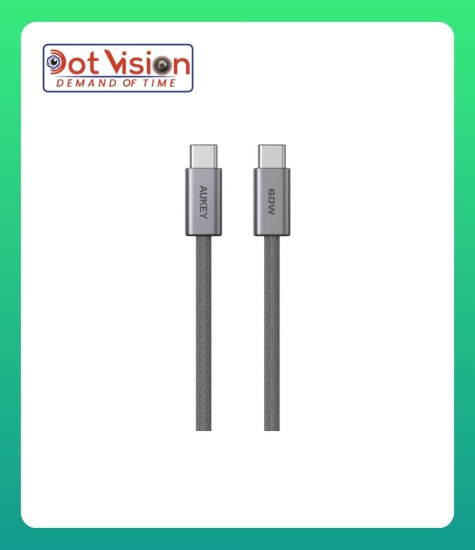 AUKEY CB-DCC061 Circlet Blink 60W 1m DTY Braided USB-C to USB-C Cable In Bangladesh