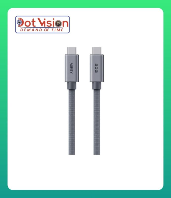 AUKEY CB-DCC321 USB-C to USB-C Cable (240W / 20Gbp / 4K 60Hz) In Bangladesh