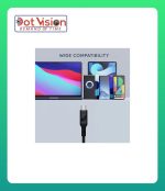 AUKEY CB-MCC101 | 100W 1m USB-C to USB-C LCD Cable In Bangladesh
