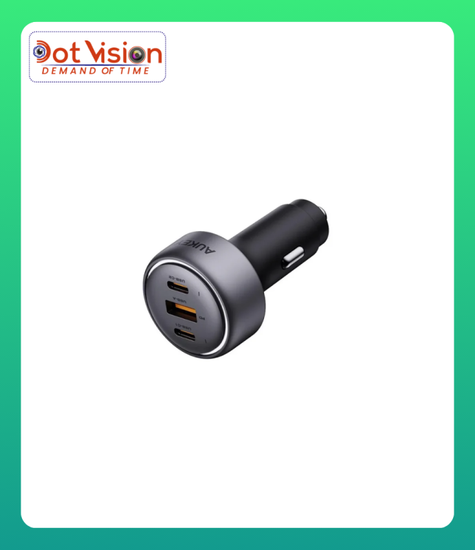 AUKEY CC-P1 Pathfinder Mix 3 66W Fast Charging Car Charger Bangladesh