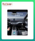 AUKEY CC-P2 Pathfinder Sling 75W Fast Charging Car Charger with Built-in Cable Bangladesh