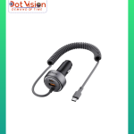 AUKEY CC-P2 Pathfinder Sling 75W Fast Charging Car Charger with Built-in Cable Bangladesh