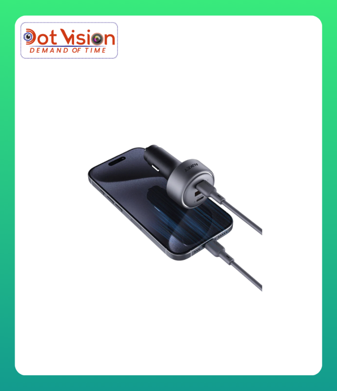 AUKEY CC-P3 Pathfinder Mix 3 100W Fast Charging Car Chargerin Bangladesh