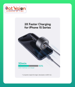 AUKEY CC-P4 Pathfinder Mix 3 165W Fast Charging Car Charger in Bangladesh