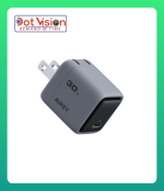 AUKEY Comet 30W GaN PD Foldable Wall Charger PA-C1 In Bangladesh