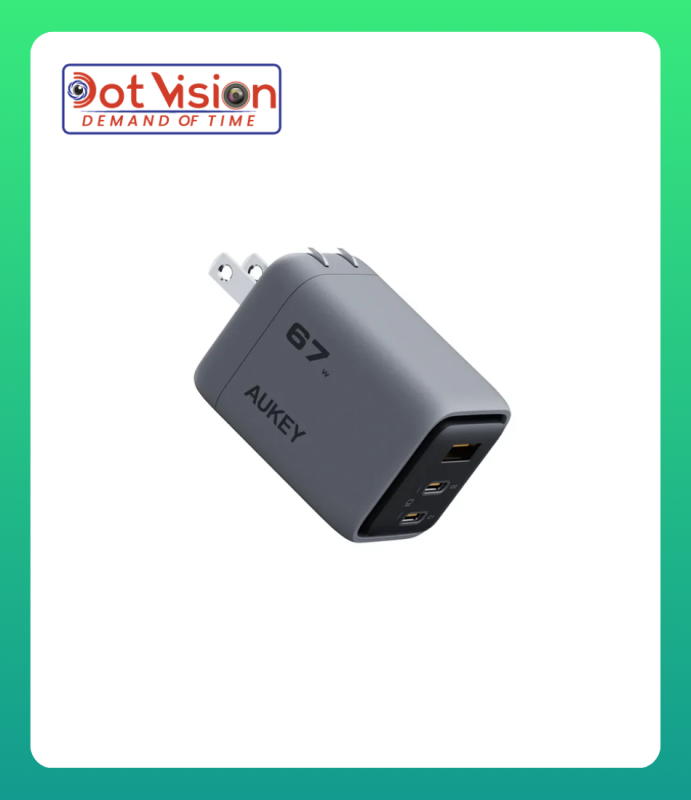 AUKEY Comet Mix 3 67W GaN PD Wall Charger PA-C3 In Bangladesh