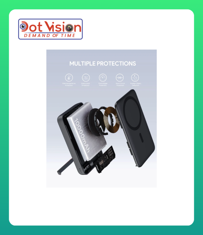 AUKEY MagFusion 10000mAh Magnetic Wireless Power Bank PB-MS02 In Bangladesh