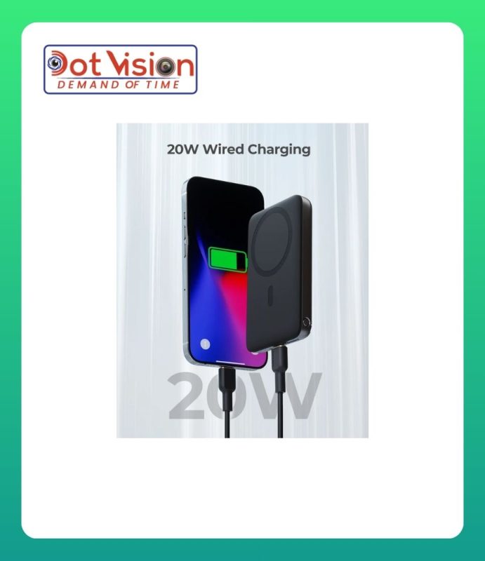 AUKEY MagFusion 6700mAh Magnetic Wireless Power Bank PB-MS01 In Bangladesh