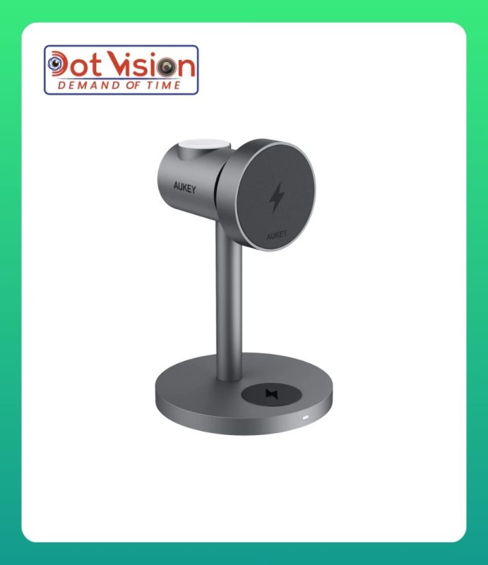 AUKEY MagFusion Qi2 3 in 1 Wireless Charger Station LC-MC311 In Bangladesh