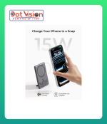 AUKEY MagFusion Vista 5000 Qi2 Magnetic Wireless Power Bank PB-MS15 In Bangladesh