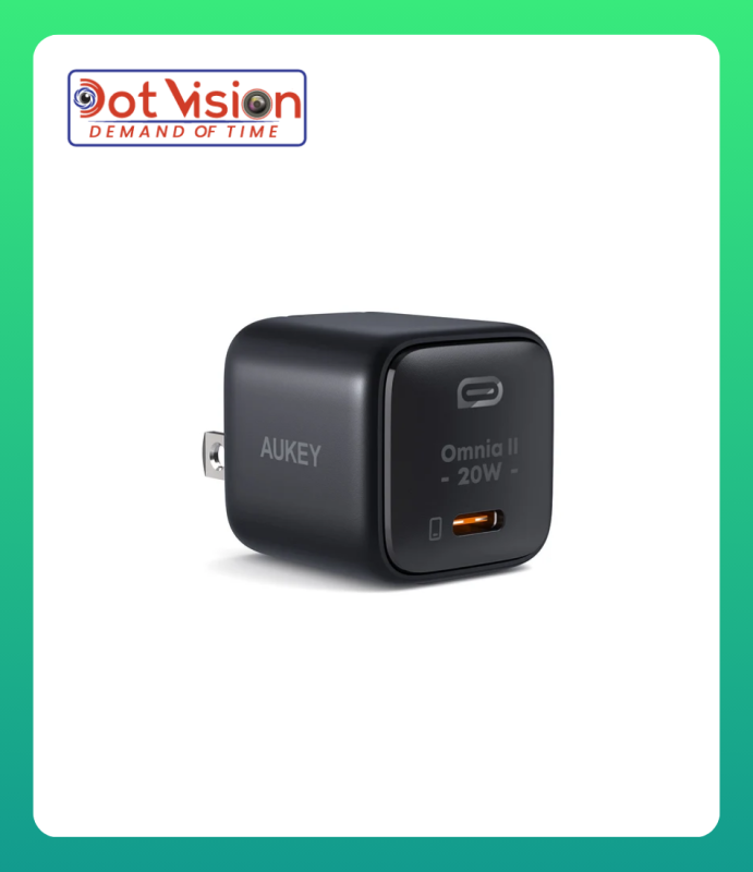 AUKEY Mini 20W USB-C PD Charger PA-B1T In Bangladesh