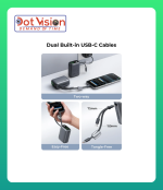 AUKEY Swivel Det-Duo 10000 Fast Charging Power Bank PB-Y65 In Bangladesh