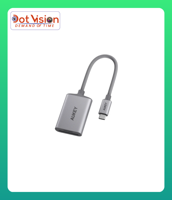 AUKEY UH-C01 USB-C to Card Reader Hub Adapter In Bangladesh