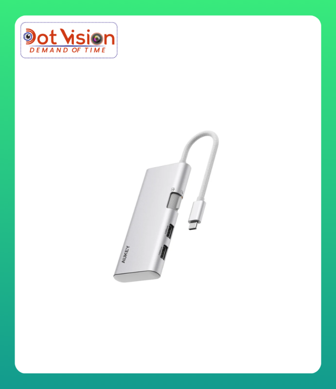 AUKEY UH-CUH02 OfficeDok 6-in-1 USB-C Hub In Bangladesh
