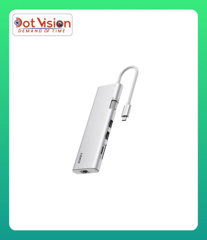 AUKEY UH-CUH03 OfficeDok 10-in-1 USB-C Hub with 2 HDMI Ports In Bangladesh (3)