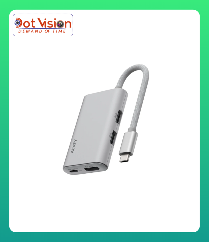 AUKEY UH-CUH06 OfficeDok 5-in-1 USB Hub Adapter In Bangladesh
