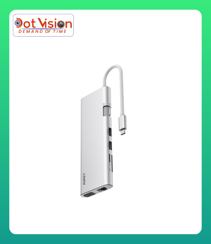AUKEY UH-CUHV01 OfficeDok 11-in-1 USB-C Hub In Bangladesh (1)