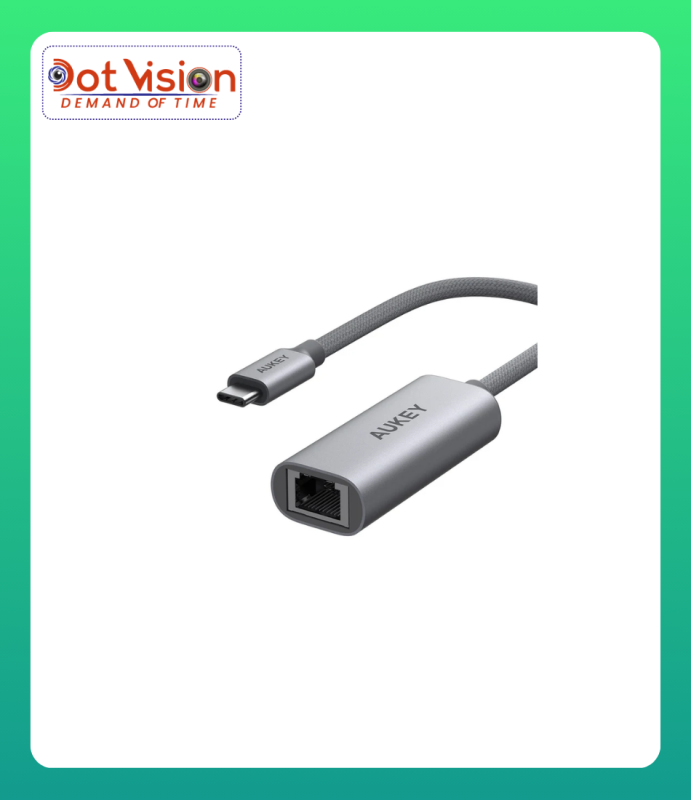 AUKEY UH-E01 USB-C to Ethernet Hub Adapter In Bangladesh
