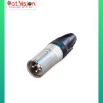 NC3MXX XLR 3 Pin Male Audio Connector (NC3MXX-HE) Brand Neutrik In Bangladesh