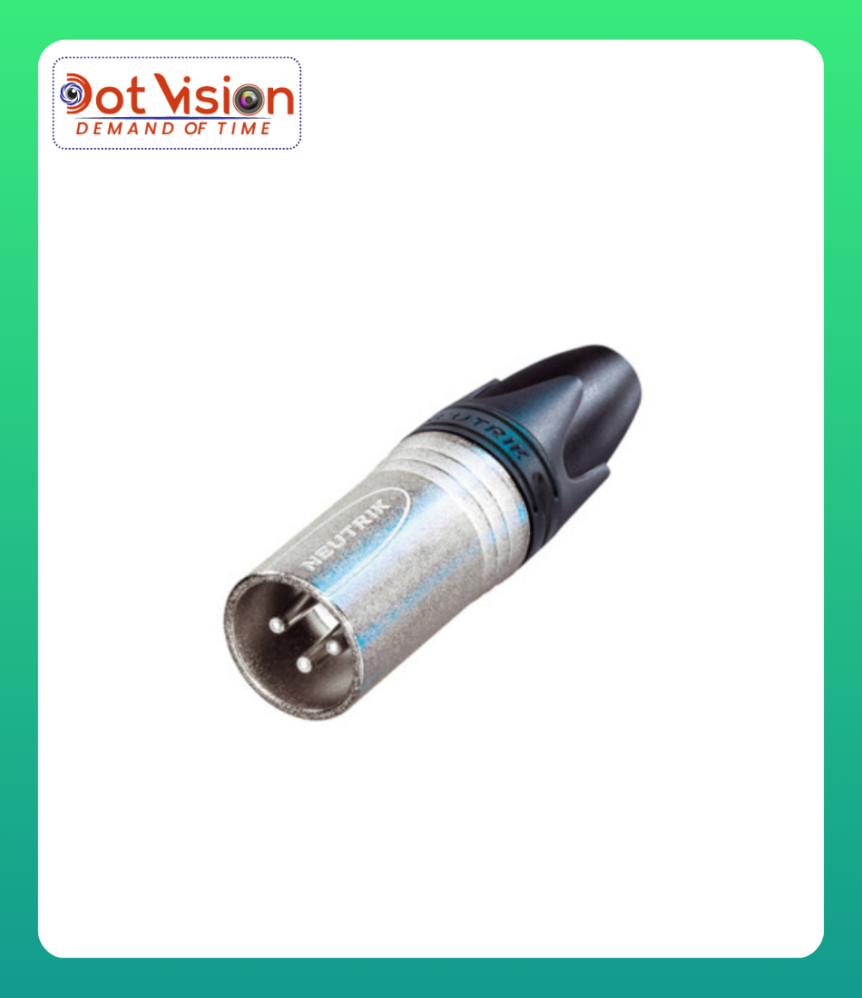 NC3MXX XLR 3 Pin Male Audio Connector (NC3MXX-HE) Brand Neutrik In Bangladesh NC3MXX XLR 3 Pin Male Audio Connector (NC3MXX-HE) Brand Neutrik In Bangladesh