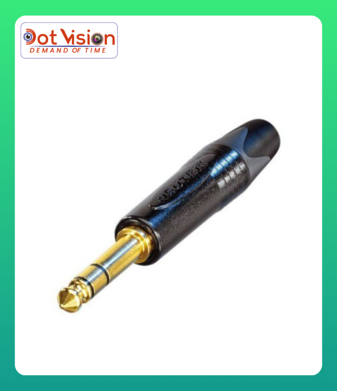 NP3X-B TRS (3 pole ) Male Audio Connector 14 Brand Neutrik In Bangladesh