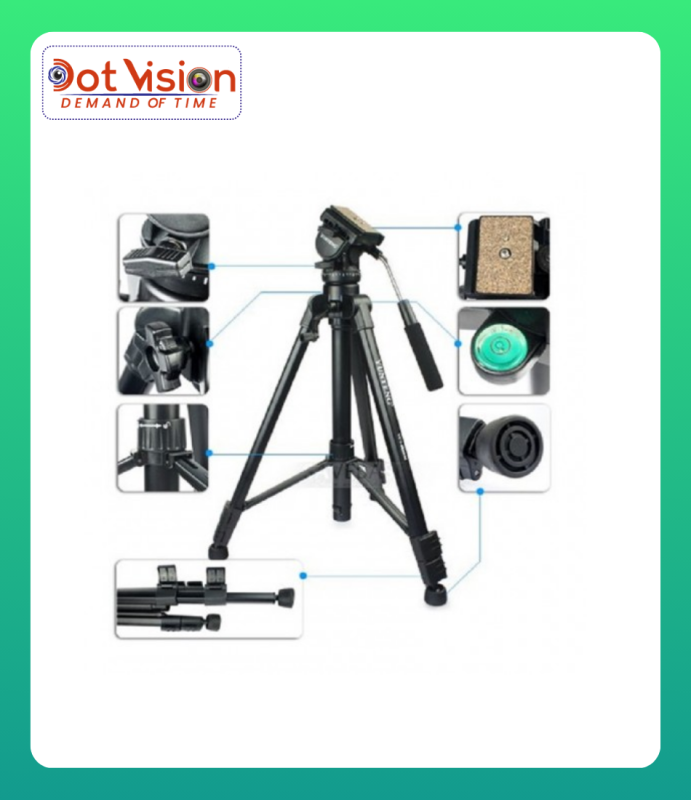 Yunteng VCT-880 Aluminum Camera Tripod In Bangladesh
